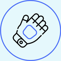 Supports the wrist