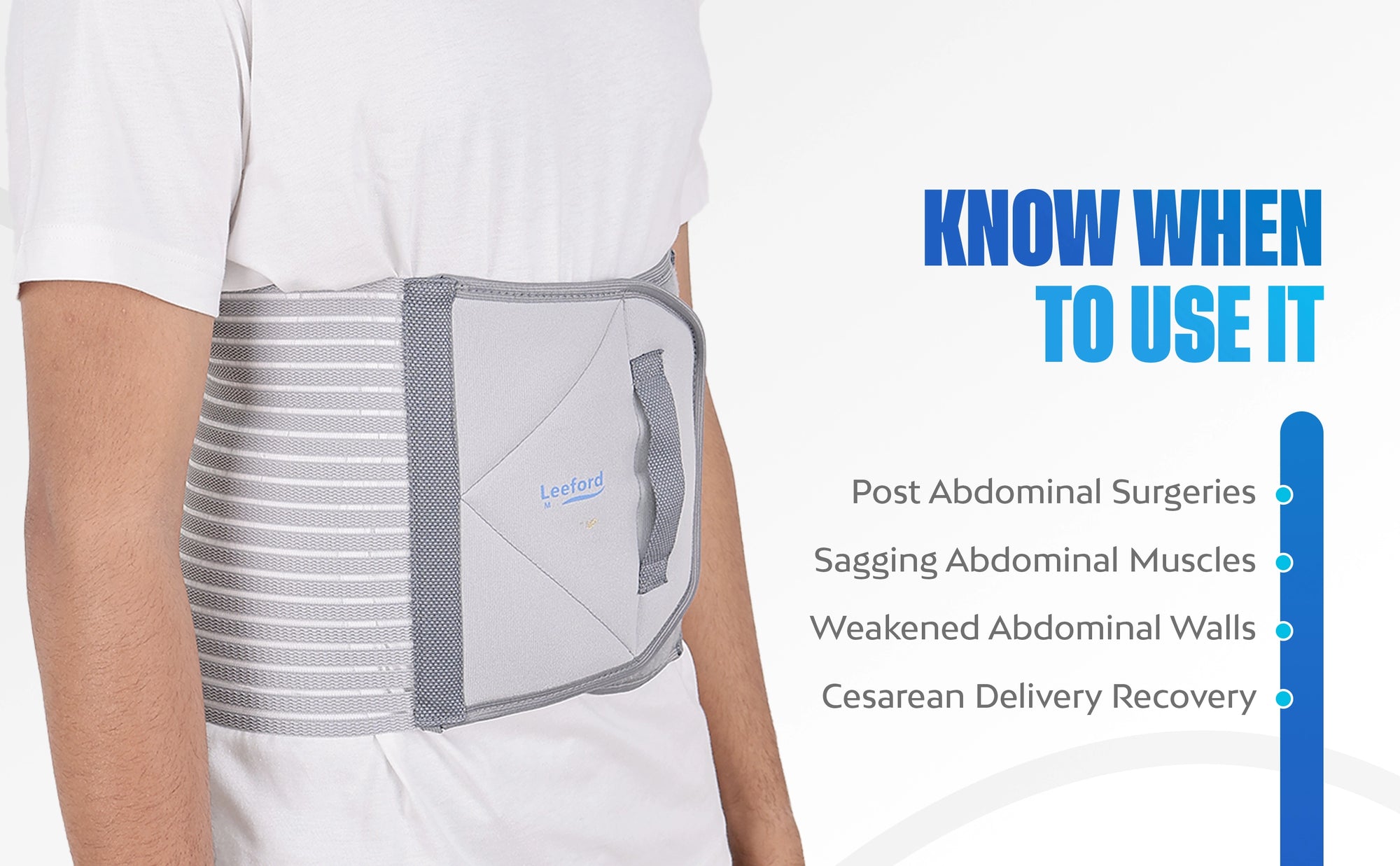 When to use the best abdominal support belt