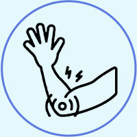Eases Elbow Pain & Stiffness