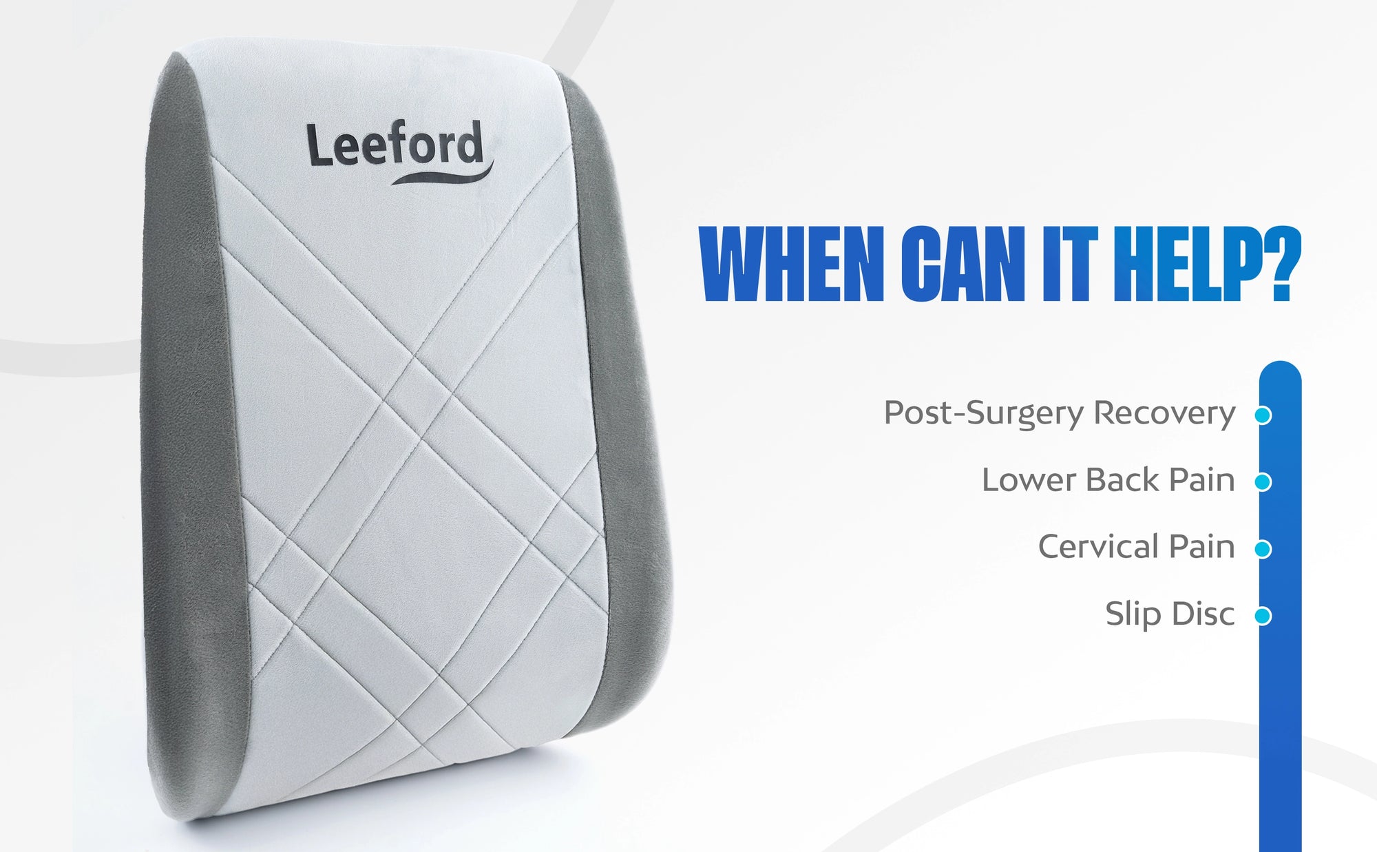 leeford backrest helps in backpain