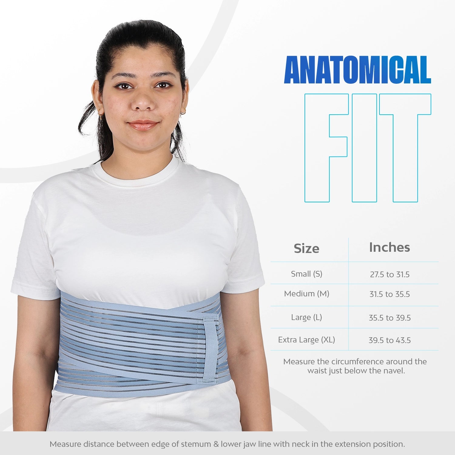 leeford lumbo sacral support belt size guide