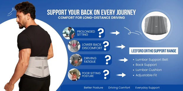 lumbar support for long-distance driving india