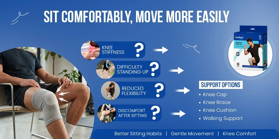 knee pain after sitting cross legged india support guide