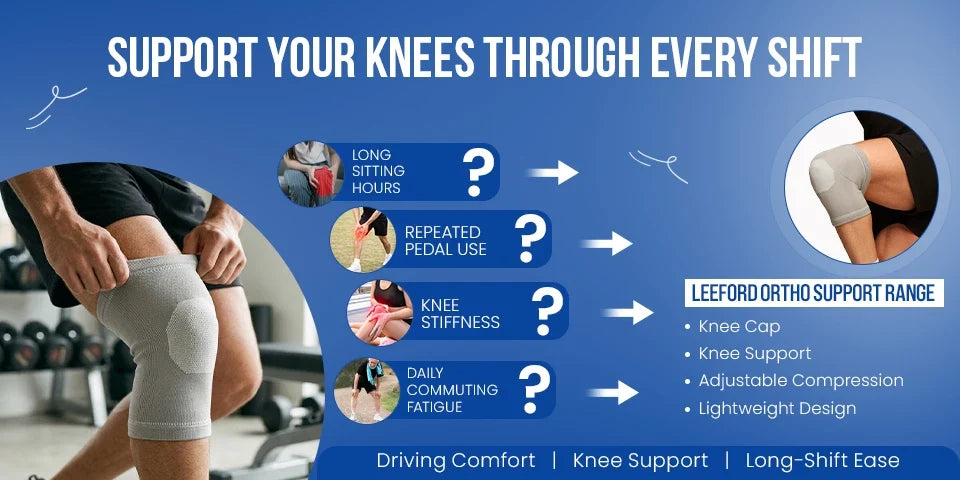 best knee cap for auto rickshaw drivers india 2026
