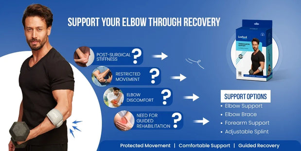 elbow support after tennis elbow surgery india
