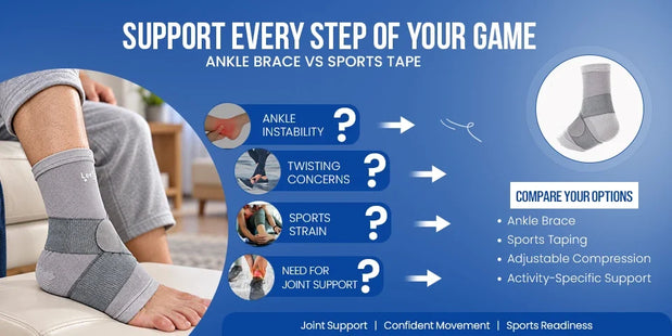 ankle brace vs ankle tape which is better for sports