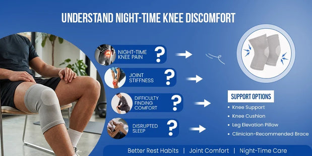 knee pain at night india causes and best support solutions