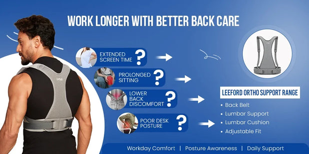 back belt for it professionals india long-hour sitting
