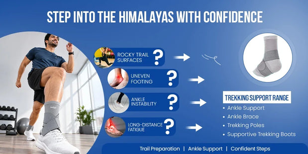 ankle support for trekking india himalayan trail guide