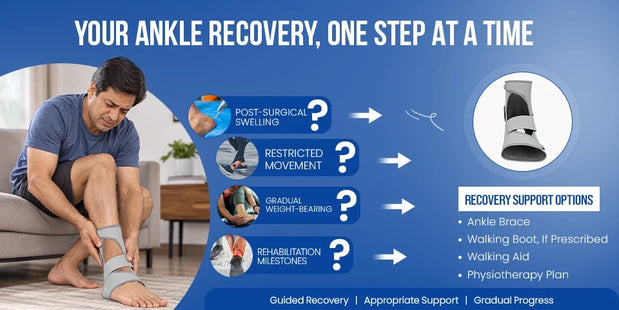 ankle reconstruction recovery india week-by-week guide