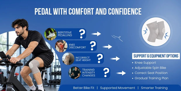 knee support for indoor cycling in india