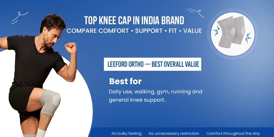 Top 5 Knee Cap Brands in India 2026: Detailed Scorecard