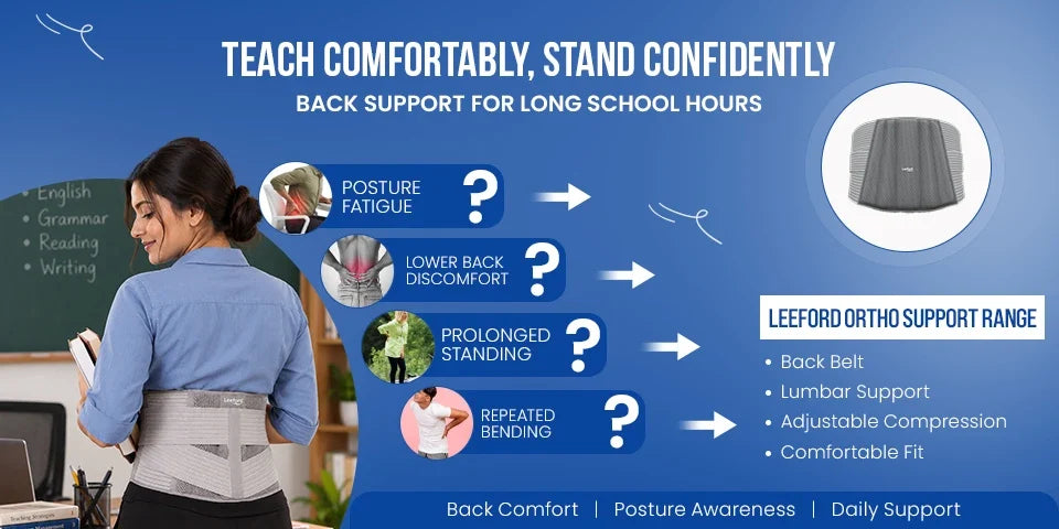 back belt for teachers india long standing guide