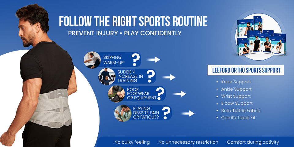 sports injury prevention checklist india