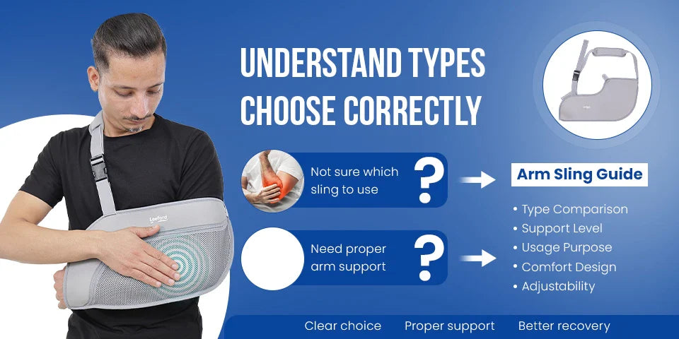 arm sling types india which one is right for your injury