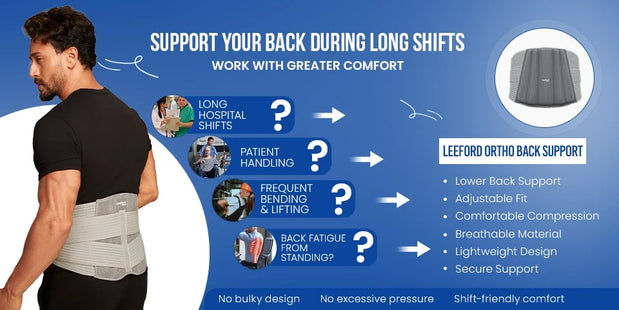 back support for nurses india healthcare worker guide