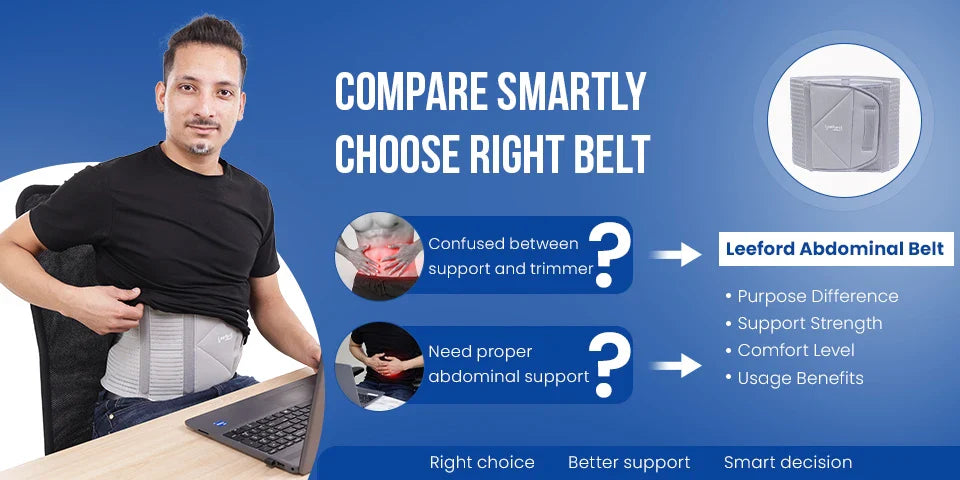 best abdominal belt for men india support vs trimmer guide