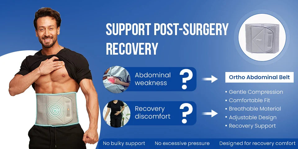 best abdominal support after appendix surgery india