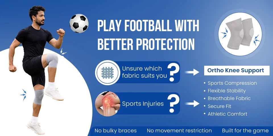 best knee support for football players in india top picks