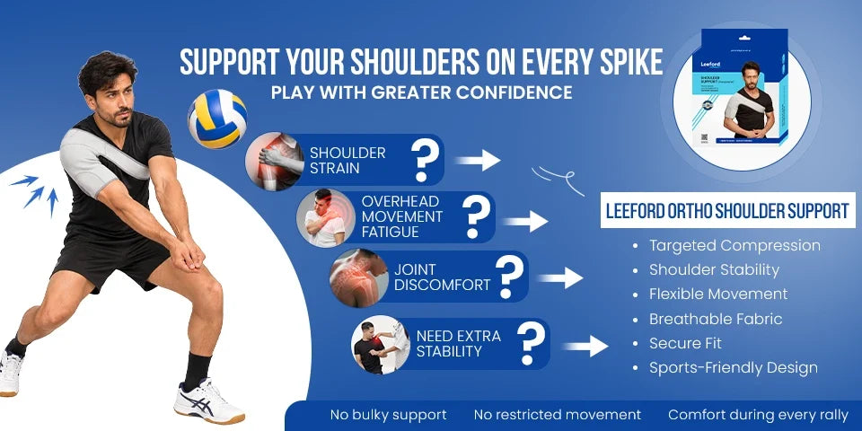 best shoulder support for volleyball players india 2026 picks