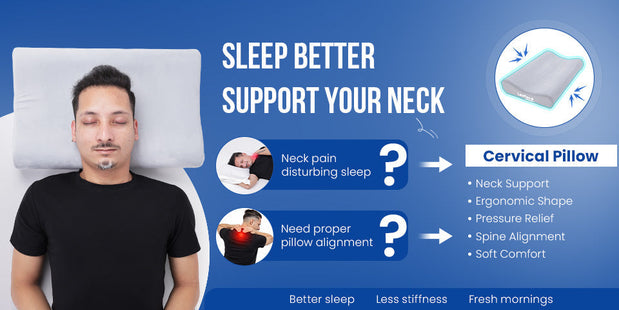 memory foam cervical pillow guide in india
