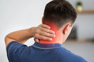 man suffer from cervical pain
