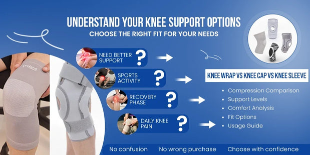 knee wrap cap or sleeve choose the right knee support