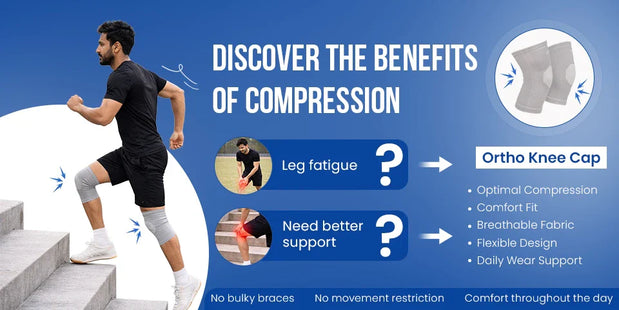 how compression knee caps improve blood circulation