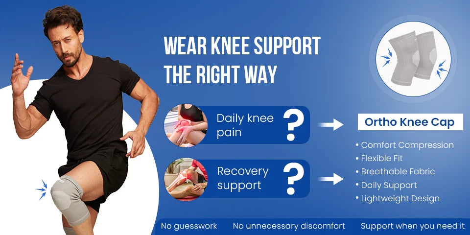 how long should you wear a knee cap every day