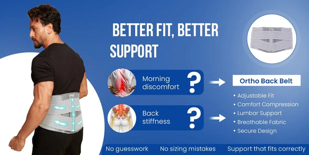 how to measure for a back belt india size guide