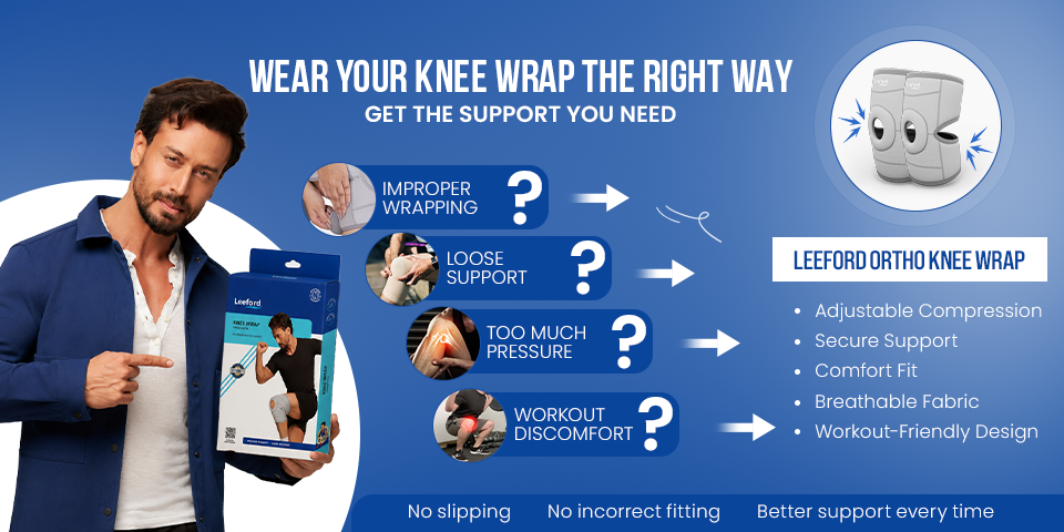 how to use a knee wrap correctly step-by-step guide