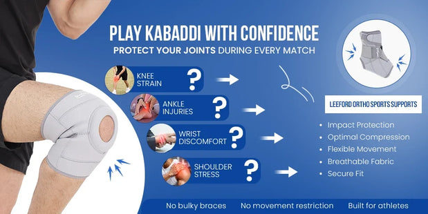 kabaddi injury prevention guide supports braces india