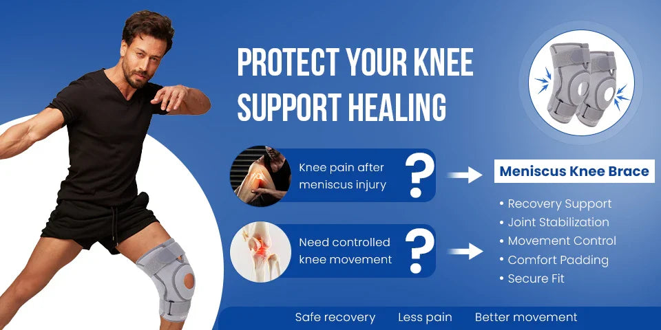 knee brace for meniscus tear recovery support guide india