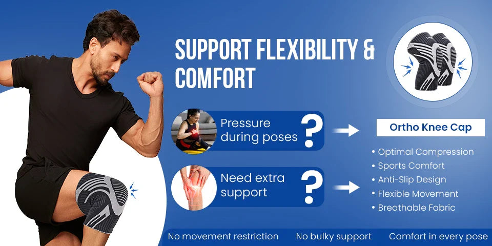 knee cap for yoga supporting your practice safely