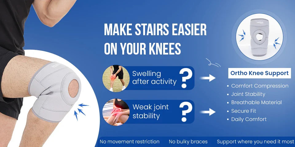 knee pain while climbing stairs causes and solutions
