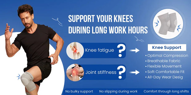 knee support for standing jobs factory retail workers