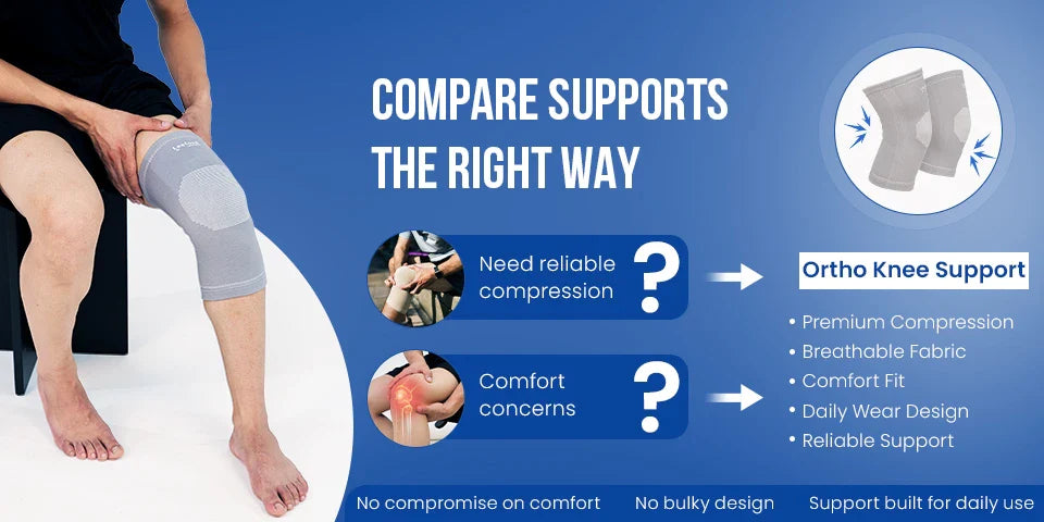 leeford ortho vs amazon basics supports real comparison