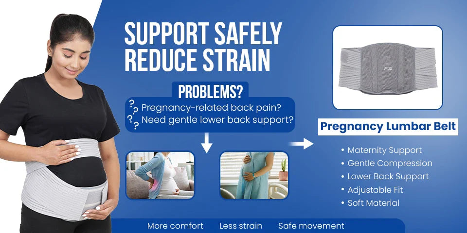 lumbar belt for pregnancy back pain safe support guide india