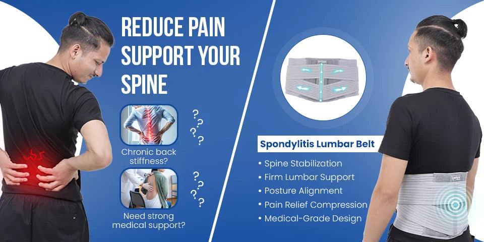 lumbar belt for spondylitis top medical-grade supports india