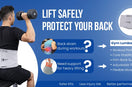 lumbar support belt for gym protect your lower back lifting