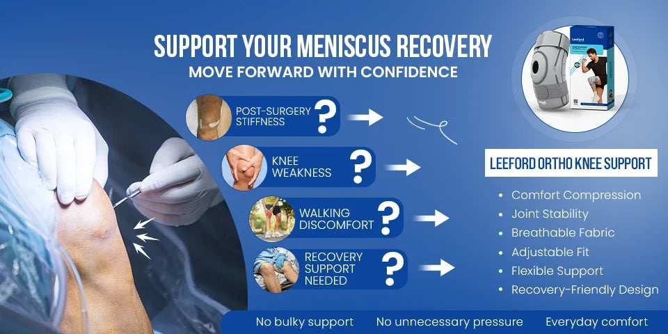 meniscus repair recovery india timeline supports
