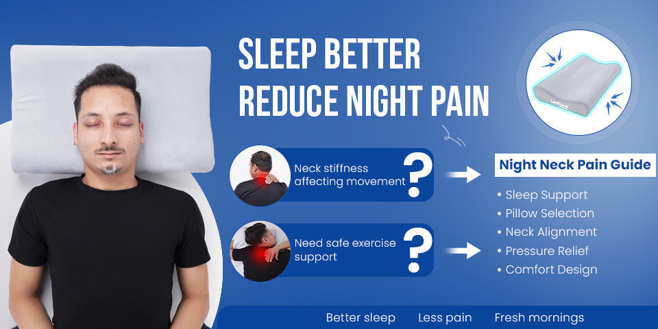 neck pain at night india causes and best pillow solutions
