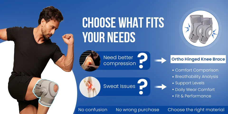 neoprene knee wrap vs cotton knee cap pros and cons