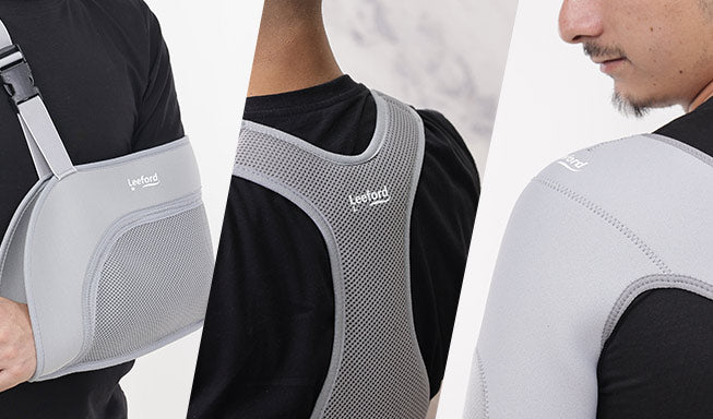 Shoulder Support Braces like arm pouch, posture corrector and shoulder support belt