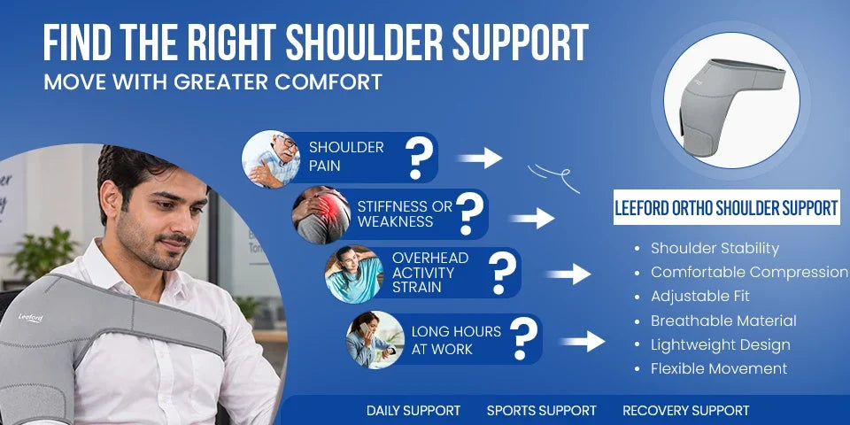 shoulder pain relief india support options