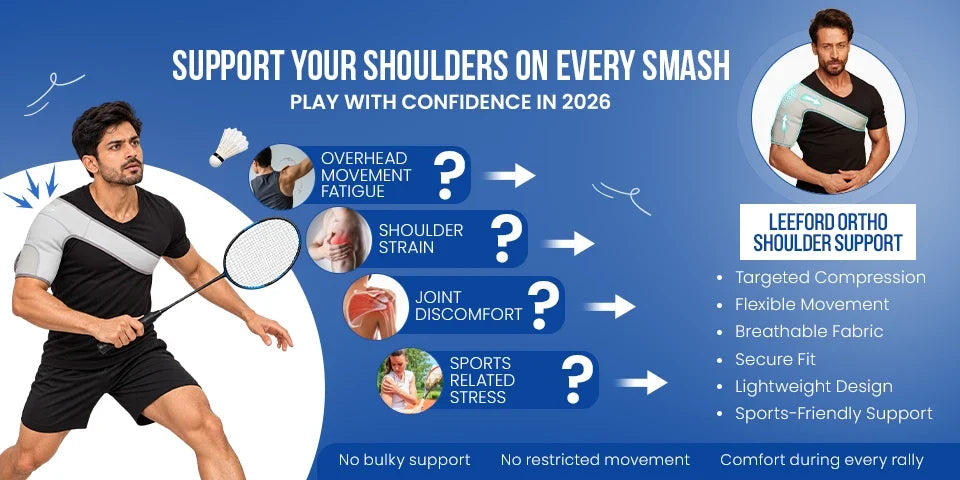 best shoulder support for badminton india 2026 guide