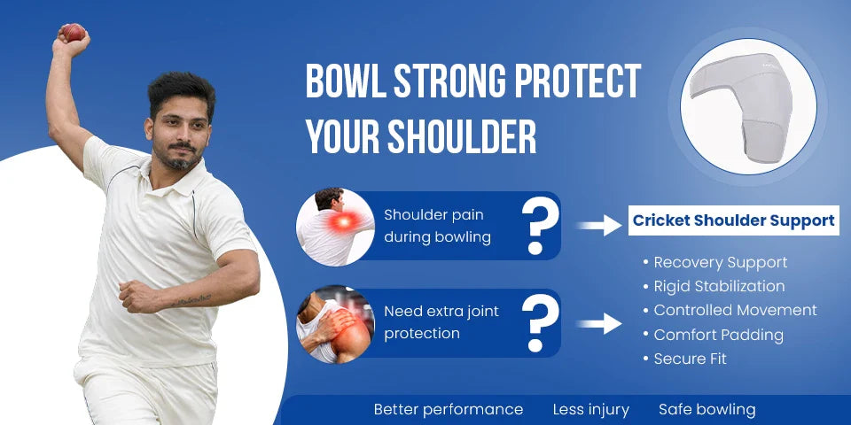 shoulder support for cricket fast bowlers india