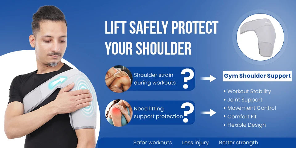 Shoulder Support for Gym — Protect Your Rotator Cuff While Lifting