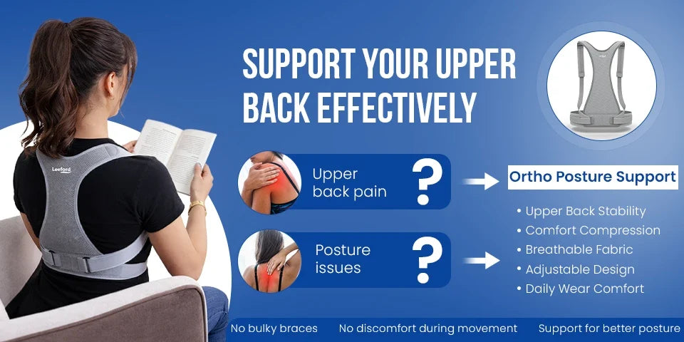 upper back pain support india posture brace guide