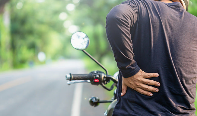 back pain while riding a bike